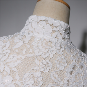 Feishiluo mangas largas encaje bordado boda accesorios nupcial Bolero chaqueta para novias - Product Image 5