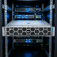 Serveur en rack Poweredge R7715 pour les applications de stockage de données informatiques et Internet