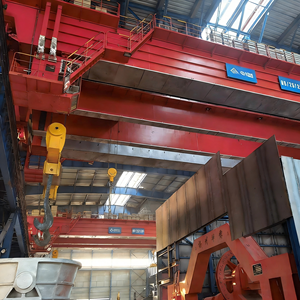 رافعة جسرية مزدوجة العارضة عالية التقنية بقدرة 20 طن و30 طن و22 طن من نوع QDY للاستخدام في مصانع الصلب - Product Image 5