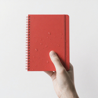 Benutzer definiertes Logo Personal isierte Hardcover-Notizbücher Hochwertiges Business Spiral Coil Wasserdichtes Notizbuch