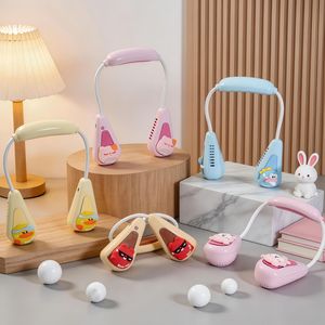 Ventilador colgante para el cuello Lingpan, ventilador portátil recargable por USB sin aspas para niños, estudiantes, uso al aire libre - Product Image 3