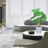 Vente en gros d'usine, plantes artificielles en sisal plastique de haute qualité, écologiques, résistantes aux UV, 20 cm, toucher réaliste, pour la maison et le jardin
