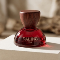 Flacon de parfum en verre hémisphérique portable de haute qualité 30ml 50ml 100ml Flacon pulvérisateur adapté à l'emballage de parfum