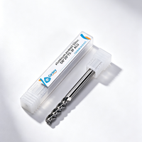 Fraise à queue en carbure de tungstène Ginley HRC55 3F, queue de 6 mm, coupe de 20 mm, longueur totale de 75 mm, grande capacité de coupe, anti-adhérence, pour aluminium, outil d'usinage CNC