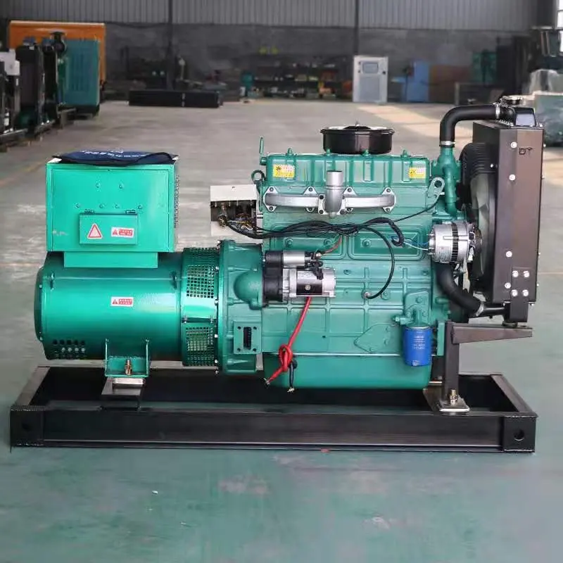 China Weifang Goedkope 3 Fase 220V 30 Kva Elektrische Diesel Generator Diiesel Set Brandstofverbruik Voor Triphasic 30kva Power prijs