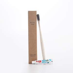 Cepillo de Dientes y Pasta Dental de Plástico con Mango, Artículos de Aseo para Hotel, Ideales para Viajes, Venta al Por Mayor - Product Image 2