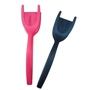 Wholesale Non-Stick & Heat Resistant Nylon Flip <b>Spatula</b> 2 in 1 Flipper with Tongs for <b>Burger</b> Steak Omelets - Product Image 4