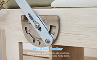Tmax Sturdy Cama De Pilates Reformer Kayu Maple Solid dengan Full Trapeze Tower dan Pelapis Khusus untuk Grosir Bersertifikasi CE ISO
