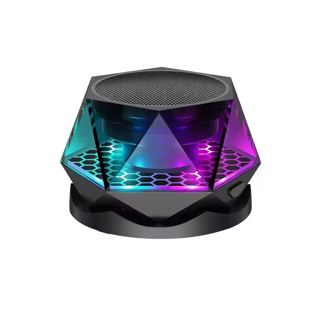 Desktop Speaker with RGB Light Wireless Speaker With Magnetic Phone Holder Wireless Speaker High Quality Bluetooth Speaker
