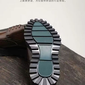 Zapatos Formales de Negocios de Cuero con Costura Resistente para Hombre, con Cordones, para Oficina y Bodas en la Costa - Product Image 4