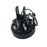 Moteur triphasé sans balais refroidi par air D225-380V0.4KW étanche, efficacité IE4 pour ventilateur de plafond industriel, ventilateur HVLS de 12 pieds