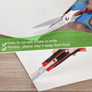 10 Pcs Ceramic Fiber Kiln Paper 11x12 Inches High Temperature Rectangle 0.12 Inches Thick Insulation <strong>Fireproof</strong> <strong>Material</strong> - Product Image 5