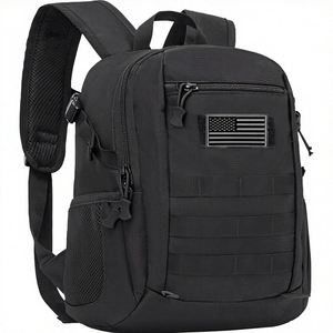 Factory 10L/20L Mini X-Small Tactical Backpack with Zipper Closure <b>MOLLE</b> Daypack for Camping Gear and Patch - Product Image 1