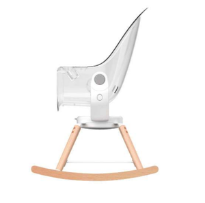 Chaise haute pivotante à 360 ° 3 en 1 pour enfants Chaise à bascule convertible avec rehausseurs en bois Plastique de qualité alimentaire pour bébés - Product Image 5