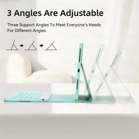 Pour Samsung Galaxy Tab, Étui Housse avec Clavier Sans Fil, Magnétique en Cuir, Compatible avec A9 A7 S8 S10 Lite S9 FE Plus, Tailles 10 et 12 Pouces, Android