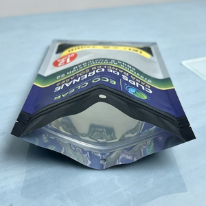Custom Logo Three Side Seal <b>Zipper</b> Pouch With Hang Hole Moisture Proof <b>Plastic</b> Packaging <b>Bag</b> For Small Hardware Electronic Parts - Product Image 3