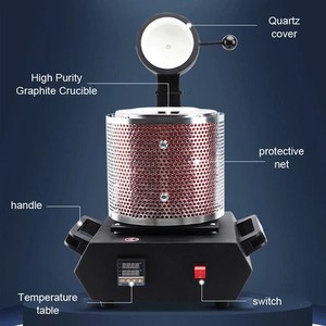 Cdm 1kg vàng Công suất cảm ứng melter luyện lò cho nóng chảy vàng bạc Đồng máy - Product Image 5