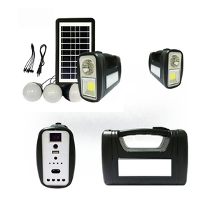 Portable PWM <b>Solar</b> Home <b>Lighting</b> <b>System</b> Kit Monocrystalline Silicon Camping Lamp Indoor Outdoor Use High-Effici - Product Image 3