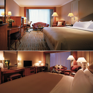 ชุดเฟอร์นิเจอร์ห้องนอนไม้แข็งทันสมัยร่วมสมัยชุดเตียงนอนสีขาว5ดาวคอลเลกชันโรงแรม - Product Image 4