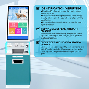 Kiosco de Autoservicio para Hospitales <span class=keywords><strong>con</strong></span> Pantalla Táctil de 32 Pulgadas, Pago <span class=keywords><strong>con</strong></span> Tarjeta de Crédito y Efectivo, Impresión, Código <span class=keywords><strong>QR</strong></span> y Escáner de Documentos A4 - Product Image 4