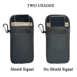 Sac de protection multifonctionnel pour téléphone <span class=keywords><strong>portable</strong></span> Sac de Faraday bloquant le signal RFID pour la protection de la vie privée des téléphones portables - Product Image 3