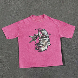 Custom Oversized Large Size T Shirts <strong>Men</strong> <strong>Summer</strong> Vintage <strong>Clothes</strong> Washed Tees Casual Short Sleeve Basic Male Tops - Product Image 1