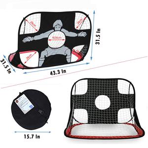 Customized <strong>Foldable</strong> Football Soccer <strong>goal</strong> with Shooting Target for Children Play Flexible pop up Football <strong>goal</strong> - Product Image 4
