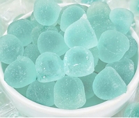 500g/sac Bonbons gélifiés acidulés à la menthe et aux fruits, assortiment de friandises à mâcher, pack varié de bonbons