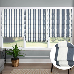 SAMADHI OEM Stores romains occultants sans cordon de style moderne et texturé de haute qualité pour fenêtre française - Product Image 3