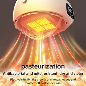 Secadora de Ropa Eléctrica Portátil Multifuncional, Secadora de Viaje Plegable Pequeña para Zapatos y Mascotas, Limpiador Ultrasónico para el Hogar - Product Image 3