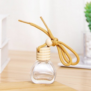 Flacon d'échantillon de parfum en verre de 145 ml, design yourte mongole à cinq lignes, sans diffuseur à bâtonnets, pour aromathérapie automobile <span class=keywords><strong>et</strong></span> cosmétiques - Product Image 2