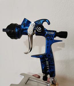 مسدس رش هوائي متعدد الوظائف قابل للإصلاح بتغذية الجاذبية للطلاء السيارات مع ضغط عالي - Product Image 4