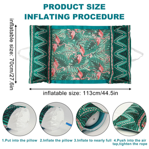 Flotadores Inflables para Piscina de Tamaño Adulto, Hamacas de Agua de PVC Grueso para Exteriores, Balsas para Piscina, Tumbonas de Entretenimiento - Product Image 3