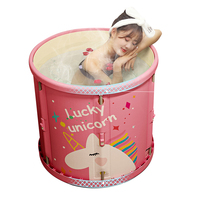 Baignoire grande taille pour adulte, seau de bain en coton repliable épais, portable, pour la famille, nouvelle collection 2020