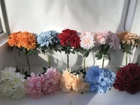 Bunga Dahlia Daisy Sutra Buatan G-2104 Laris Manis untuk Dekorasi Pernikahan, Buket 7 Tangkai Warna Putih, Bunga Floral