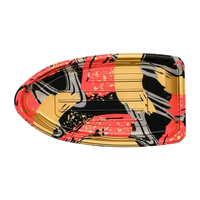 Sushi Boats Boîte à Sushi Jetable avec Couvercle Plateau à Sushi Conteneur Alimentaire Dip Party Supplies Restaurant ou Maison