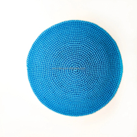 Fábrica de punto personalizado Kippah, ganchillo Kippa judío, Yarmulka, Kipot, Judaica Kipa, cabeza que cubre Kippot, Skullcap, boda Kipah