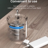 Nouvelle arrivée Fontaine à eau électrique pour chat Distributeur d'eau automatique pour animaux de compagnie Circulation de l'eau Source d'alimentation de charge Fonctionnalité écologique