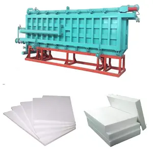 Shunda Air Cooling Eps Block Molding Machine Automatic EPS foam thermocol plate disposable thermocol plate making machine