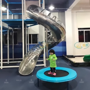 <span class=keywords><strong>Toboggan</strong></span> multifonctionnel en acier inoxydable pour enfants et adultes, idéal pour les jardins, les établissements scolaires, les résidences, les écoles publiques et les aéroports - Product Image 4
