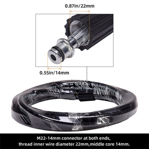 Idropulitrice Elettrica Portatile da 2.8KW, Macchina per Pulizia Industriale ad Alta Pressione con Ruote per Auto, Patio e Pavimenti - Product Image 5