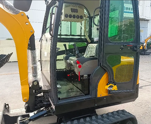 Hot Sale R316 <b>Small</b> Digger Mini <b>Wheel</b> Excavator with Engine Motor Pump Gearbox PLC 1ton Free Shipping - Product Image 2