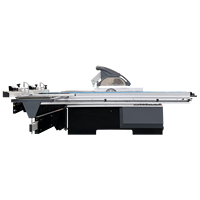 Meja Kerja Gergaji Geser Panel Otomatis untuk Memotong Panel Besar dari Kayu Lapis Laminasi dan Gergaji Meja Geser untuk Pekerjaan Kayu