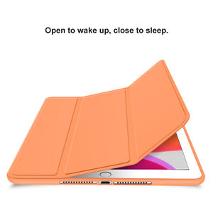 Étui en TPU souple ultra fin résistant aux chocs avec fonction de mise en veille et de réveil automatique pour <span class=keywords><strong>iPad</strong></span> 10.2 2020 2021 7ème 8ème <span class=keywords><strong>9</strong></span>ème génération - Product Image 2