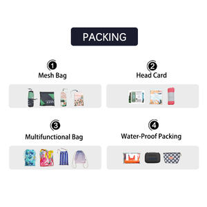 Роскошное негабаритное пляжное полотенце из микрофибры для девочек и детей без песка с индивидуальным логотипом и спортивным узором - Product Image 3