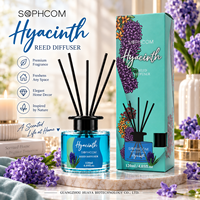 Hotel Reed Diffuser Home Fragrance Glazen Fles Vezelstokjes Aroma Decor Groothandel Leverancier Aangepaste Verpakking Export