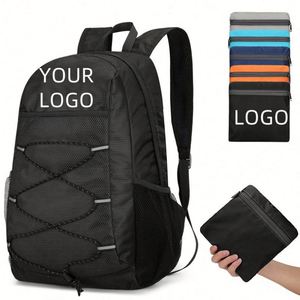 Bolsa de Ciclismo Plegable Multifuncional de Gran Capacidad para Exteriores, para Senderismo, Viajes Diarios, Mochila de Viaje Ligera - Product Image 1
