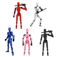 Figurine d'action robotique articulée T13 multi-articulations, personnalisable, à assembler soi-même, pour la décompression, impression 3D, jouet pour enfants