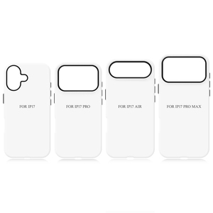 Coques <span class=keywords><strong>de</strong></span> <span class=keywords><strong>téléphone</strong></span> personnalisées vierges 3D 2 en 1 à sublimation, protection PC TPU pour iPhone 17, 17 Air, 17 Pro, 17 Pro Max – Vente Flash - Product Image 2