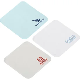 Set Regalo Aziendale Personalizzato con Panni in Microfibra a Doppia Trama per Pulizia, Stampa Serigrafica, Ordine all'Ingrosso - Product Image 4